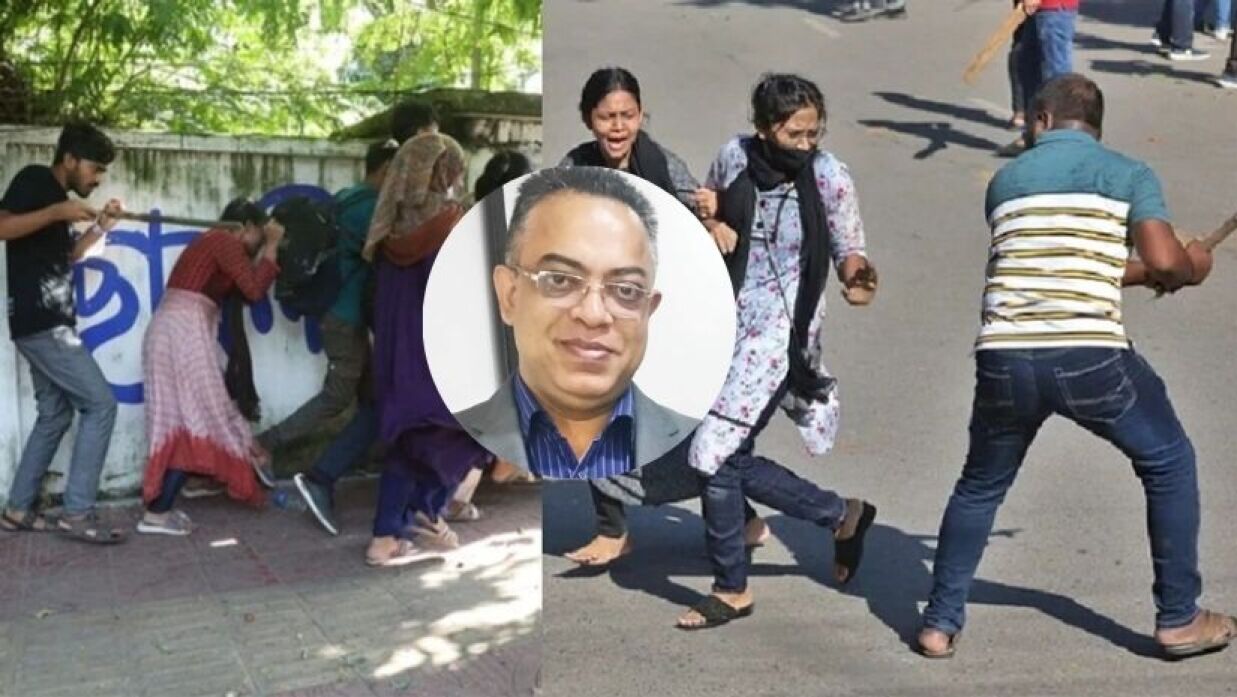 জুলাই গণঅভ্যুত্থানে শিক্ষার্থীদের ওপর হামলা