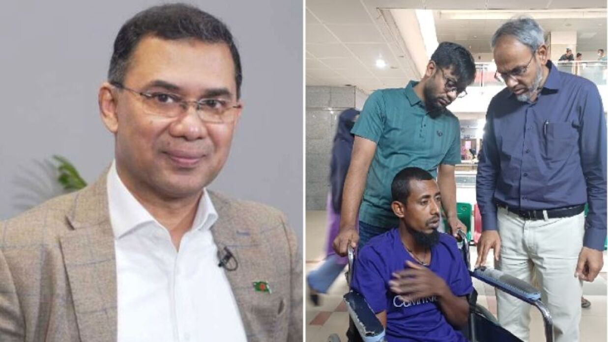 তারেক রহমান ও আছিয়ার বাবা ফেরদৌস