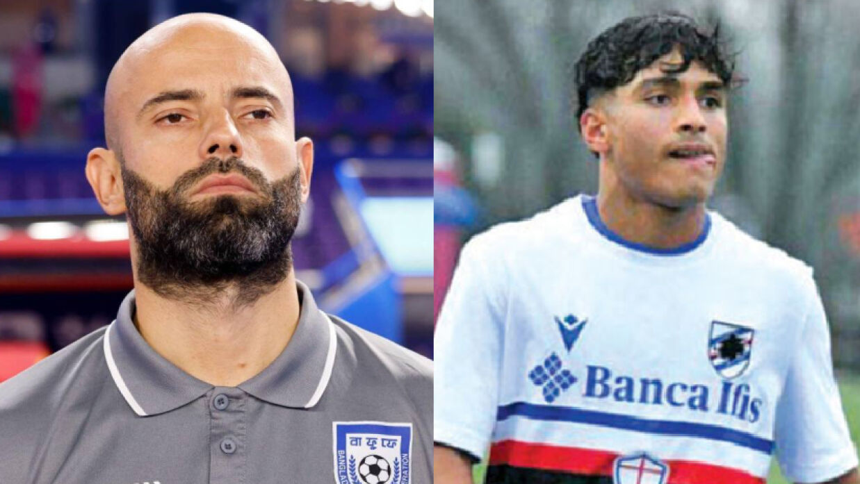 কোচ হ্যাভিয়ের ক্যাবরেরা ও ফাহমিদুল ইসলাম