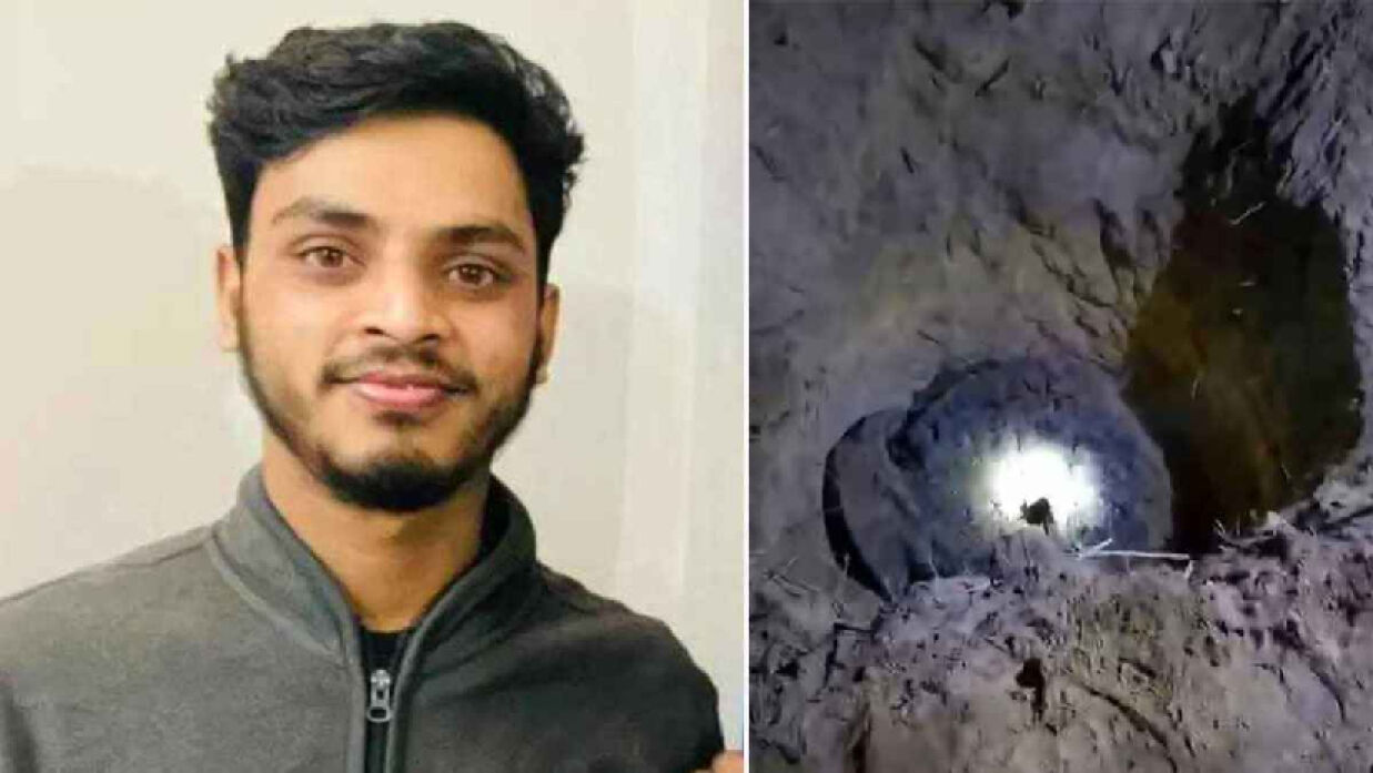 পরিত্যক্ত টয়লেট থেকে মিলনের লাশ উদ্ধারের কাজ চলছে