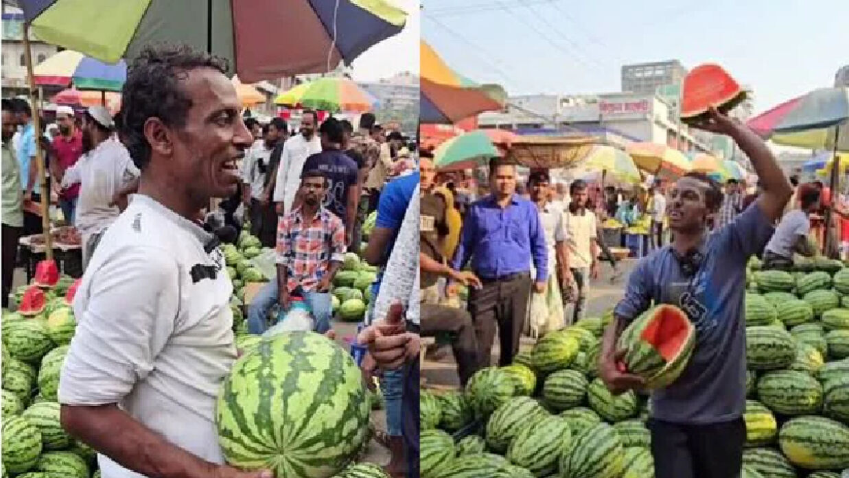 ভাইরাল তরমুজ বিক্রেতা মো. রনি