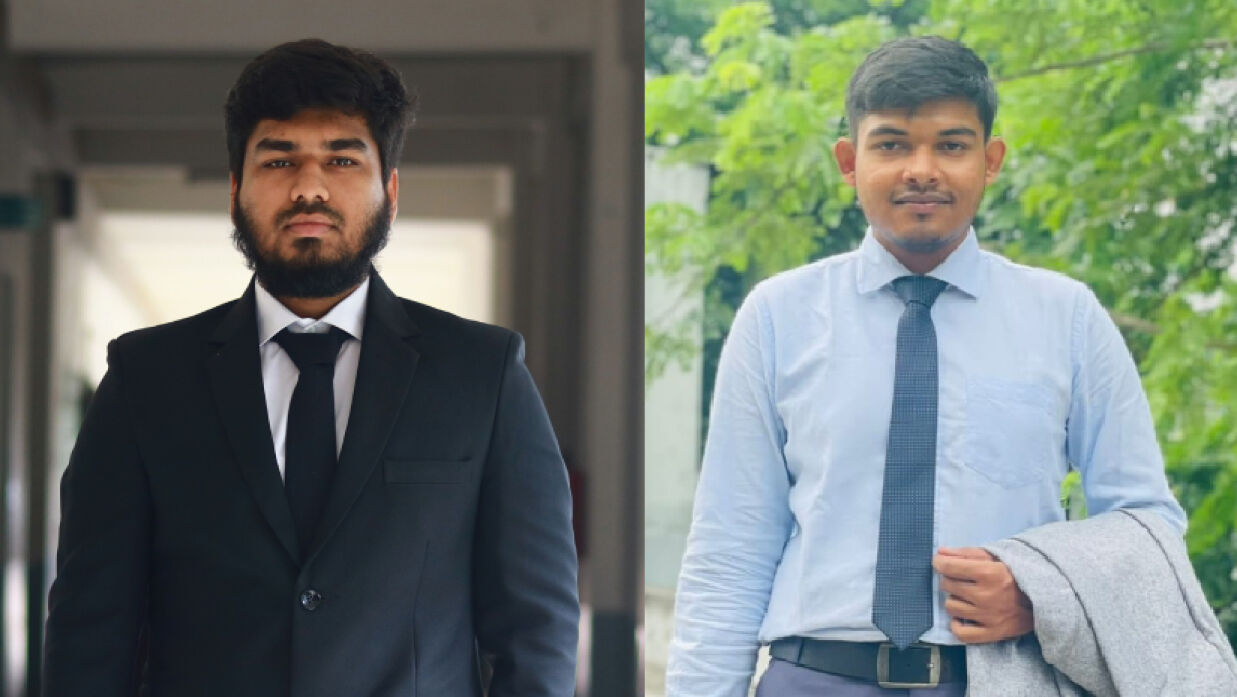 মুসআব আব্দুল্লাহ খন্দকার ও দয় আহমেদ স্বাধীন