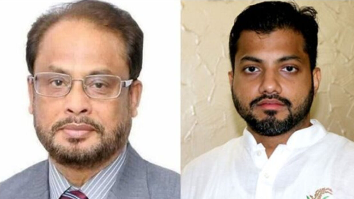 জি এম কাদের ও ইশরাক হোসেন