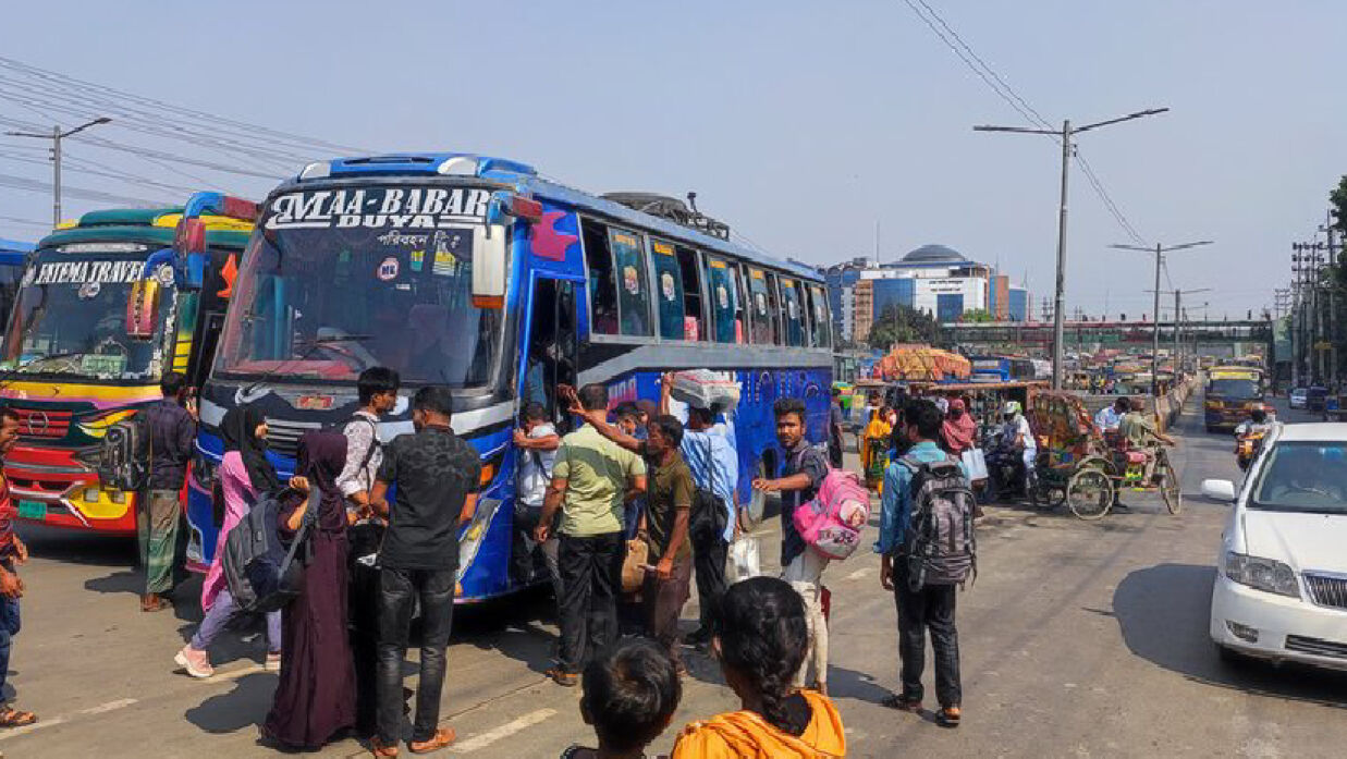 নবীনগর বাসস্ট্যান্ড এলাকা