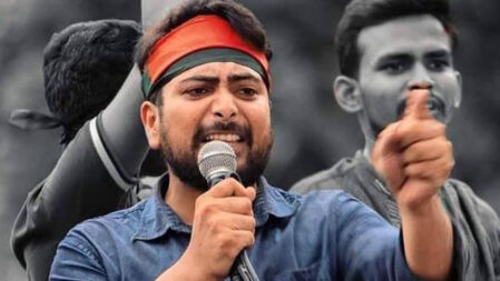 কাউকে ক্ষমতায় বসাতে নির্বাচন দেওয়া হলে মেনে নেওয়া হবে না: নাহিদ