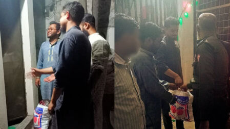 তিতুমীর কলেজের কর্মচারীদের ঈদ উপহার দিল ছাত্রশিবির