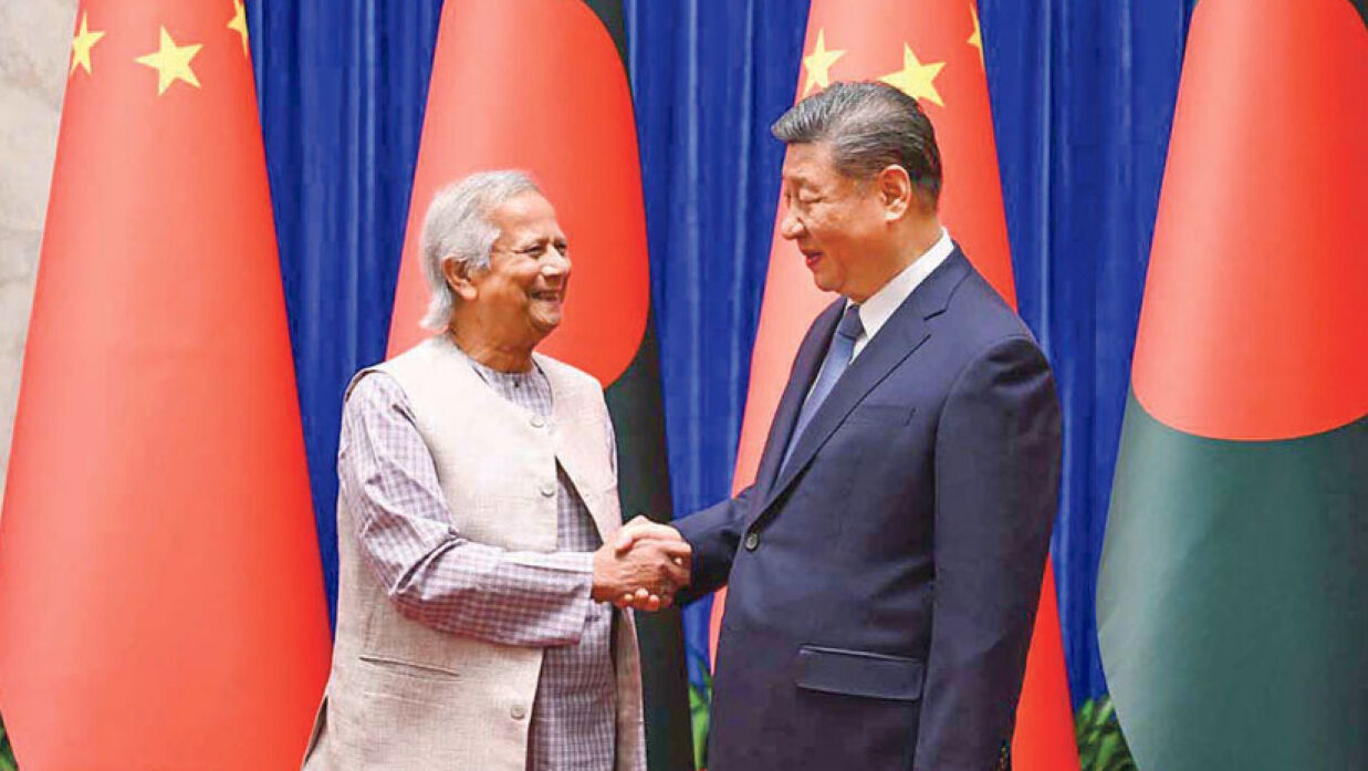 প্রধান উপদেষ্টা ড. মুহাম্মদ ইউনূস চীনের প্রেসিডেন্ট সি চিন পিংয়