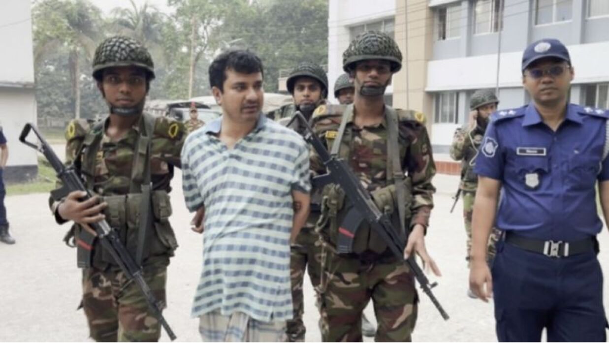 গ্রেপ্তার আশরাফুজ্জামান মিনহাজ ওরফে মিনহাজ উদ্দিন