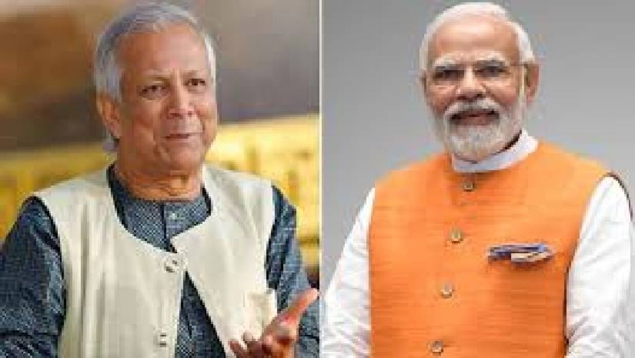 ড. মুহাম্মদ ইউনূস ও নরেন্দ্র মোদি
