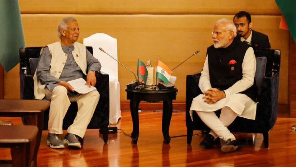 ড. মুহাম্মদ ইউনূস ও নরেন্দ্র মোদি