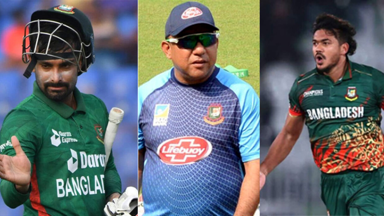 লিটন দাস, খালেদ মাহমুদ সুজন, তাসকিন আহমেদ