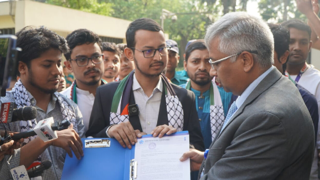 পররাষ্ট্র মন্ত্রণালয়ে স্মারকলিপি প্রদান ছাত্রশিবিরের 