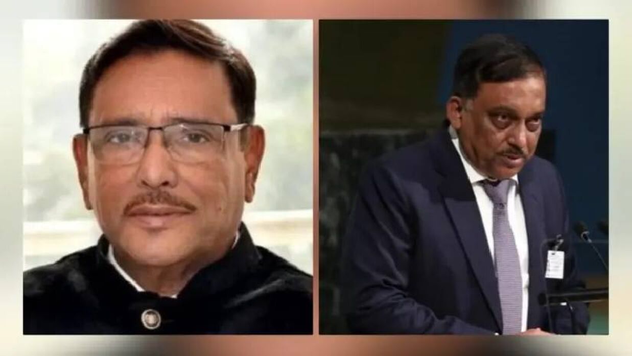 ওবায়দুল কাদের ও আসাদুজ্জামান খান কামাল
