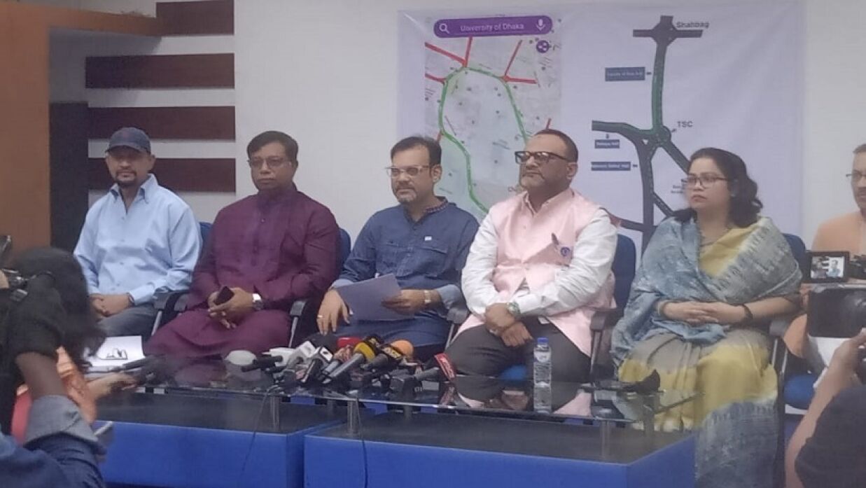 চারুকলা অনুষদে বাংলা নববর্ষের শোভাযাত্রা নিয়ে সংবাদ সম্মেলন