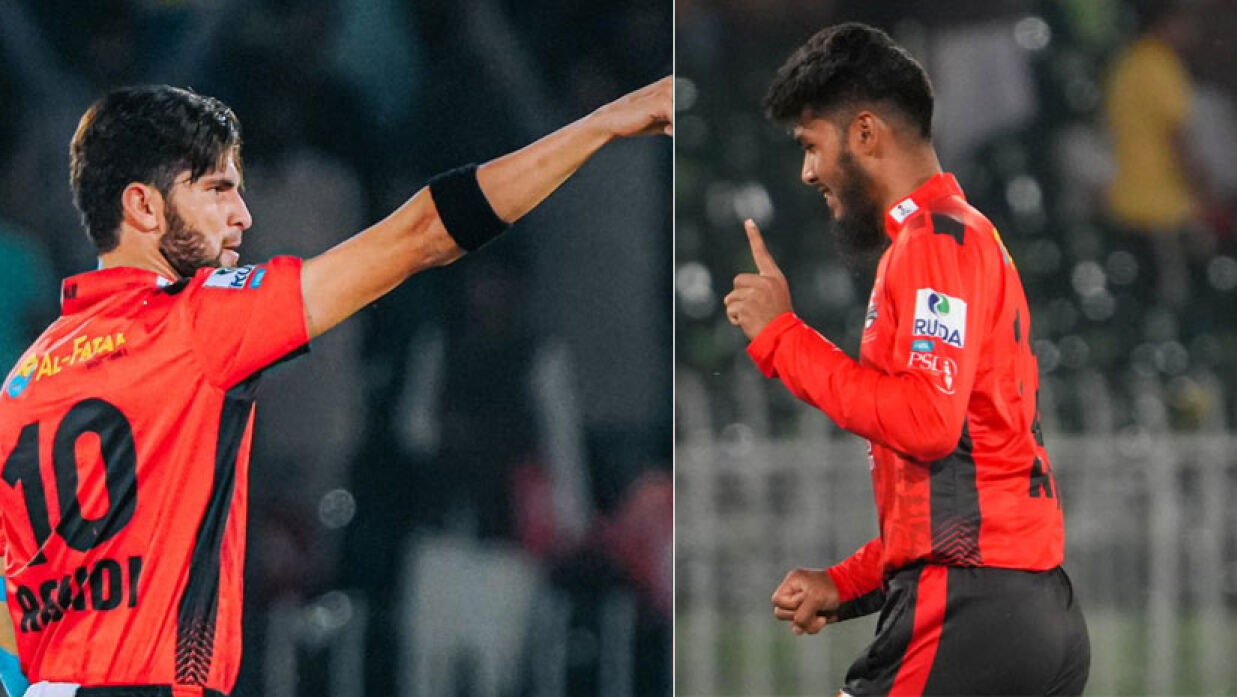 শাহিন শাহ আফ্রিদি-রিশাদ হোসেন 