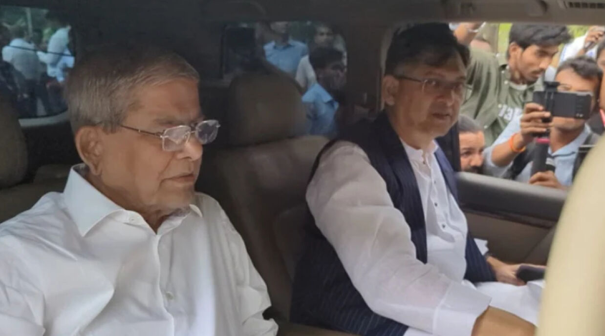 বিএনপির প্রতিনিধিদল রাষ্ট্রীয় অতিথি ভবন যমুনায়