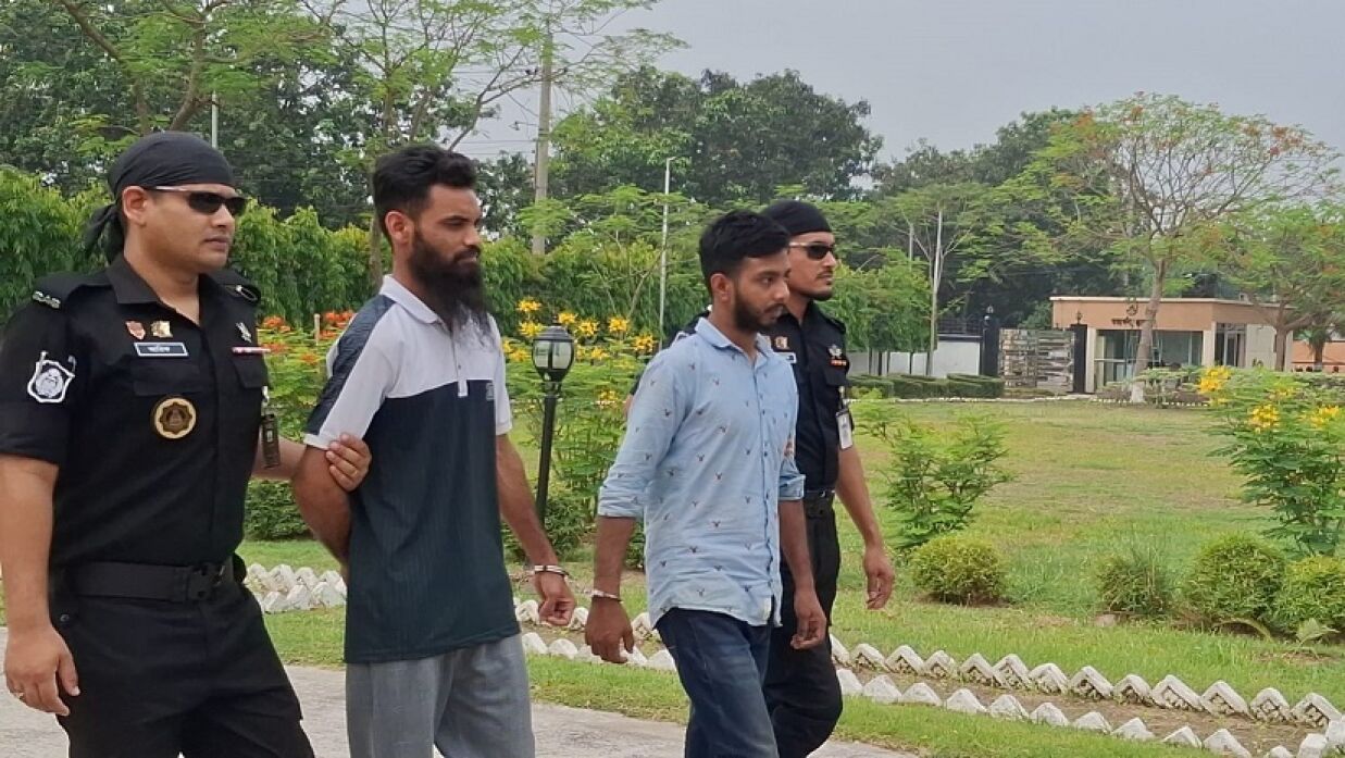 গ্রেপ্তার মো. নান্টু ও মো. খোকন মিয়া