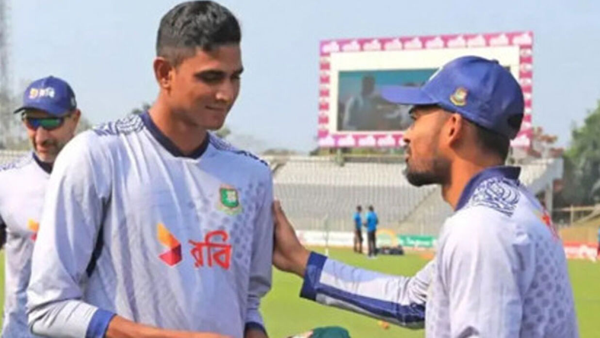 নাজমুল হোসেন শান্ত ও নাহিদ রানা