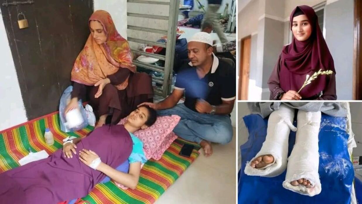 সড়ক দুর্ঘটনায় গুরুতর আহত মোহনা তানজিন মৌ ওরফে মিষ্টি