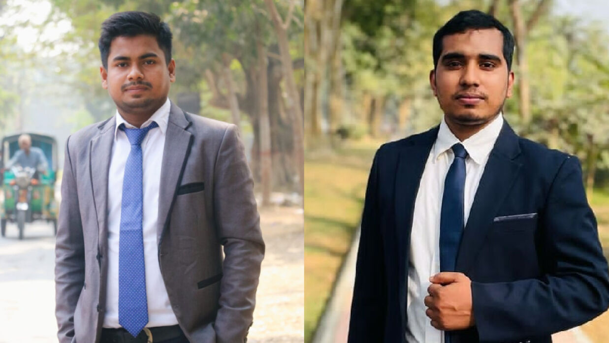 মনির হোসেন মাহিন ও মারুফ হোসেন মিশন