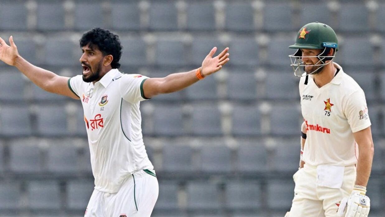 বাংলাদেশকে হতাশ করে জিম্বাবুয়ের লিড
