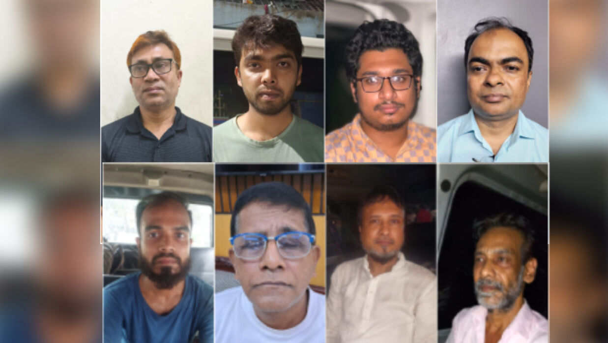 নিষিদ্ধ ছাত্রলীগ ও আ.লীগের ৯ নেতা-কর্মী গ্রেপ্তার