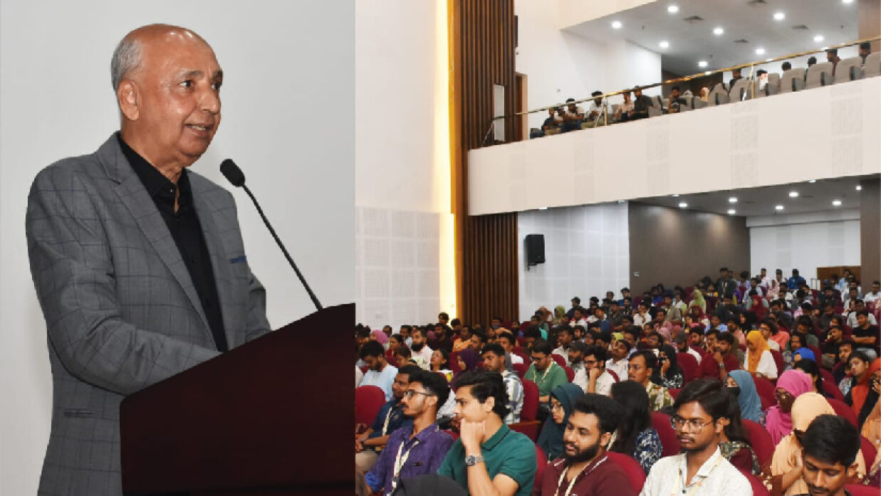 'রিয়েল-লাইফ চ্যালেঞ্জেস অ্যান্ড অপরচুনিটিজ অব এ ইউনিভার্সিটি গ্র্যাজুয়েট' শীর্ষক সেমিনার