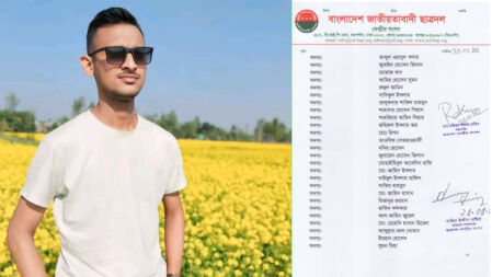 গ্রুপ থেকে রিমুভ করার জেরে সিআরকে চড়-থাপ্পড় ছাত্রদল নেতার