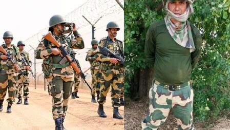 বিএসএফ সদস্যকে আটক করেছে পাকিস্তান সীমান্তরক্ষী বাহিনী