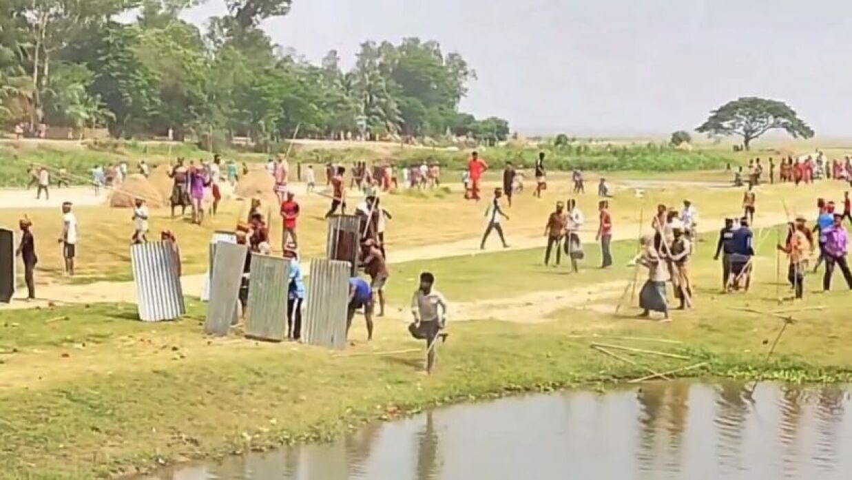 হবিগঞ্জের আজমিরীগঞ্জ উপজেলায় আধিপত্য বিস্তারকে কেন্দ্র করে সংঘর্ষ