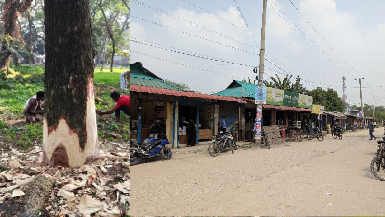 আব্দুল জব্বার মোড়ের দোকানপাট