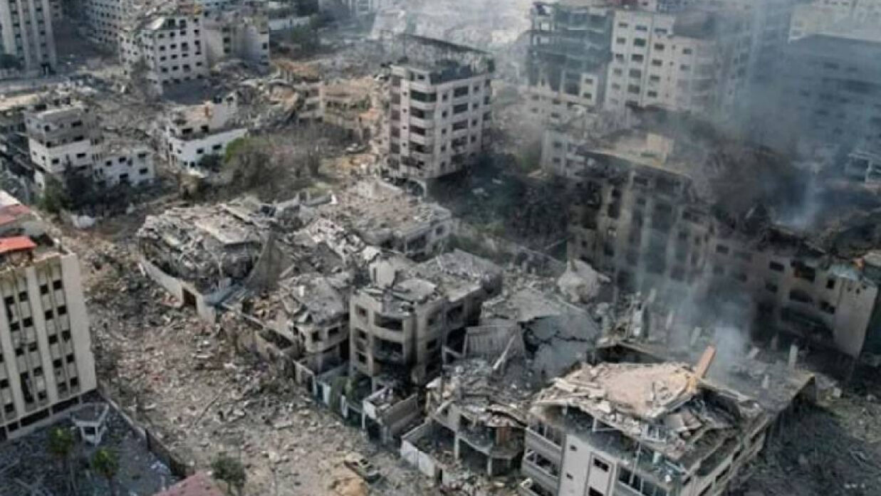 গাজায় ইসরায়েলি হামলা