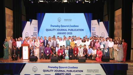 ব্র্যাক ইউনিভার্সিটির ৫৭ শিক্ষক পেলেন কোয়ালিটি জার্নাল পাবলিকেশন অ্যাওয়ার্ড 