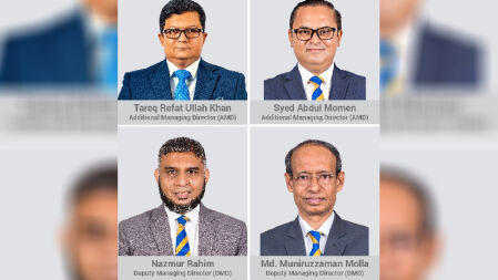 ব্র্যাক ব্যাংকের এএমডি তারেক ও মোমেন, ডিএমডি নাজমুর ও মুনীরুজ্জামান