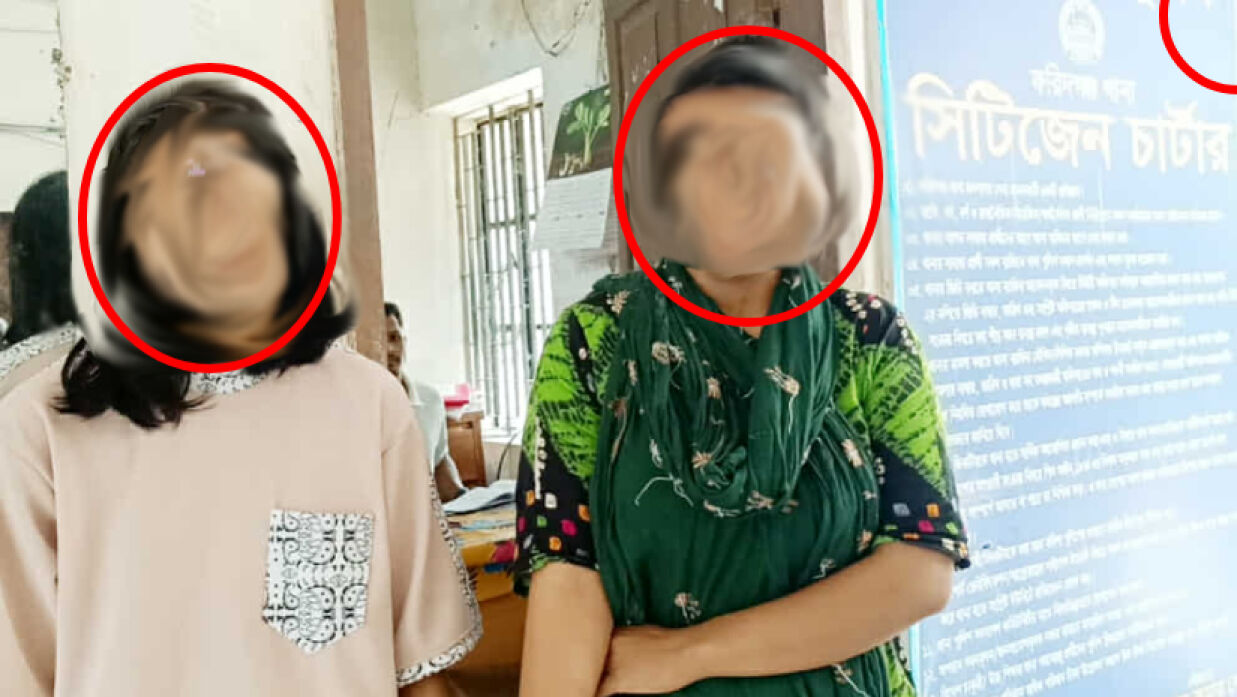 থানায় সোপর্দ দুই কিশোরী 