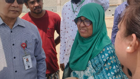 কর্ণফুলীতে প্রস্তাবিত ৫০০ শয্যার হাসপাতালের স্থান পরিদর্শন করলেন স্বাস্থ্য উপদেষ্টা