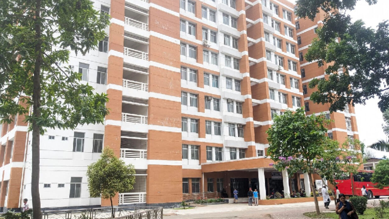 নব নির্মিত হাবিপ্রবির একাডেমিক ভবন