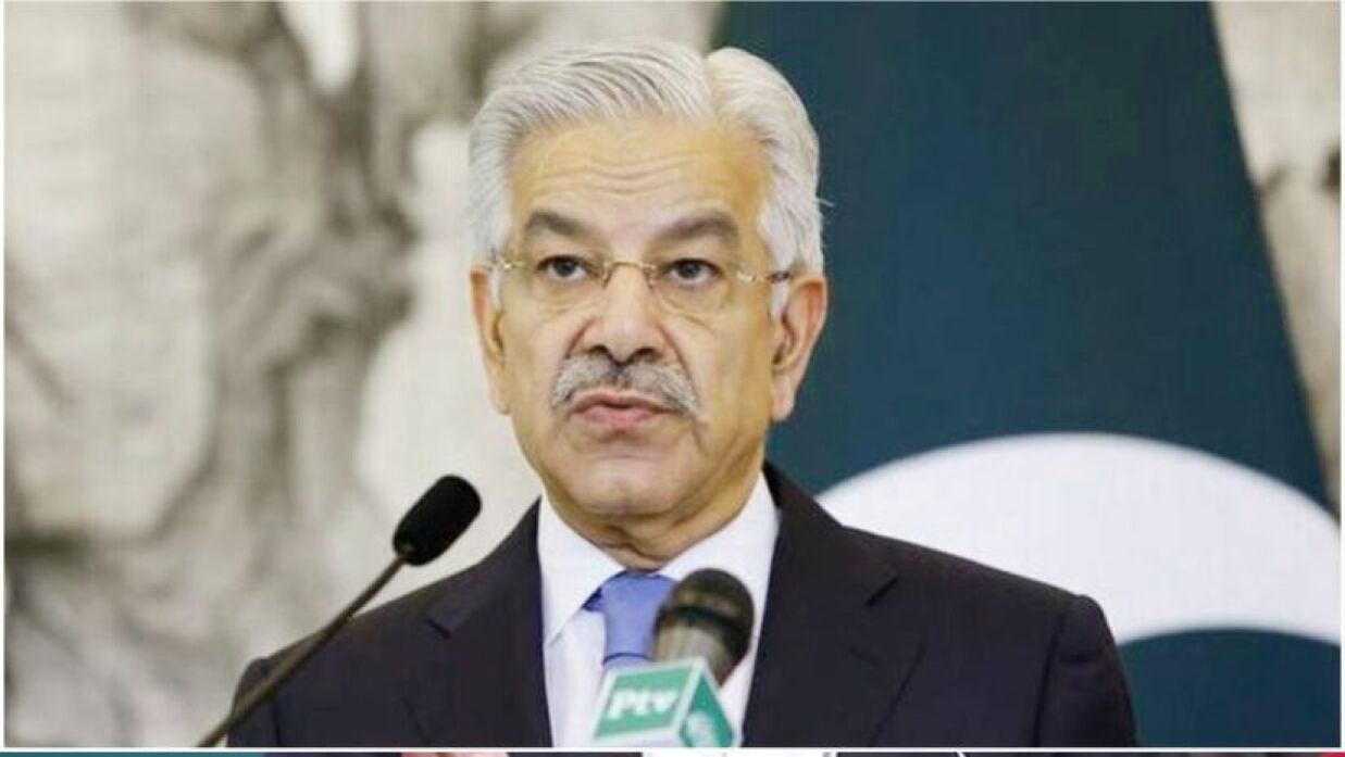 পাকিস্তানের প্রতিরক্ষামন্ত্রী খাজা মুহাম্মদ আসিফ