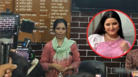 সংবাদ সম্মেলনে নির্যাতনের বর্ণনা দিলেন পরীমনির গৃহকর্মী