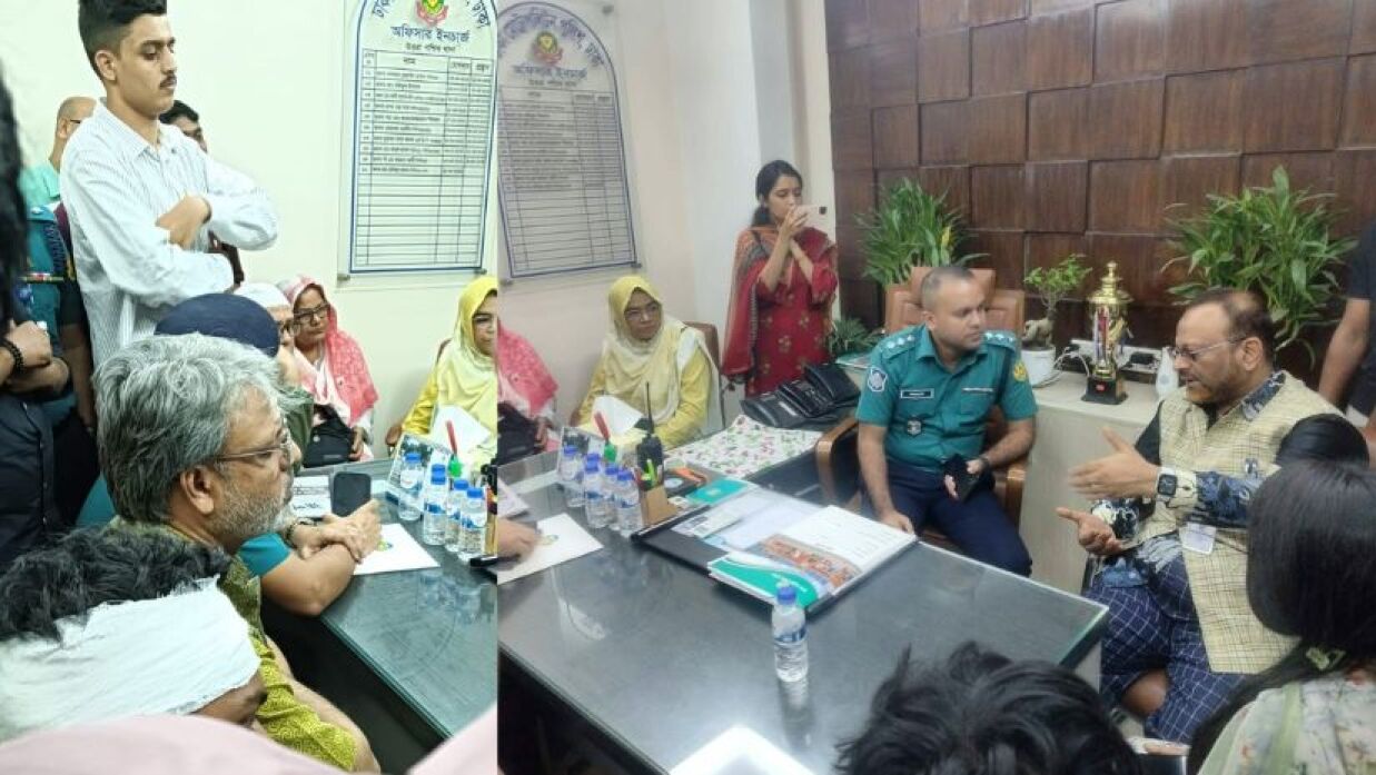 ঢাবি উপাচার্য ও প্রক্টর থানায়