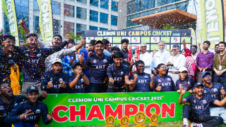 বিইউএফটিতে অনুষ্ঠিত হলো ক্লেমন ইউনি ক্যাম্পাস ক্রিকেট টুর্নামেন্ট