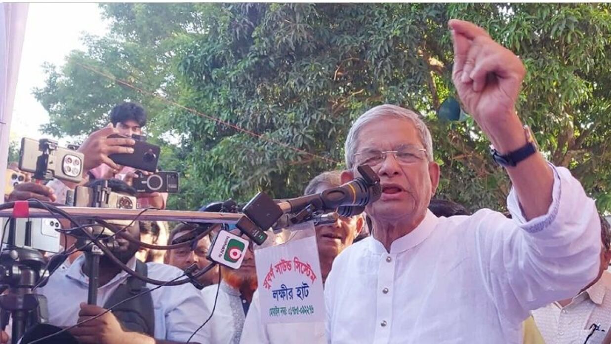 বিএনপির মহাসচিব মির্জা ফখরুল ইসলাম আলমগীর