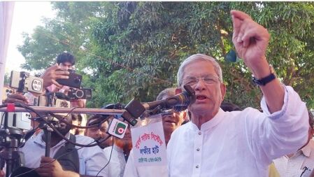ইউনুস সাহেব দয়া করে তাড়াতাড়ি নির্বাচনটা দেন: মির্জা ফখরুল