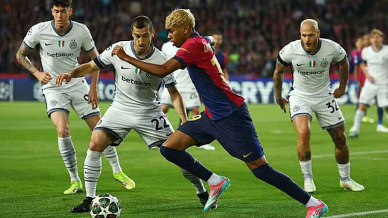 বার্সেলোনা ও ইন্টার মিলান 