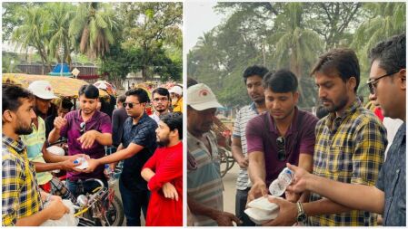 মে দিবসে মেহনতি মানুষের পাশে ঢাকা বিশ্ববিদ্যালয় ছাত্রদল