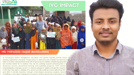 ইন্টারন্যাশনাল ইয়্যুথ প্রজেক্ট সাবমিশনে সেরা দশে শাবিপ্রবির মোফাজ্জল 