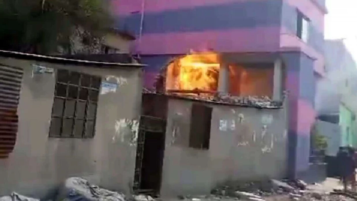 টেক্সটাইল মিলে গ্যাস বিস্ফোরণ