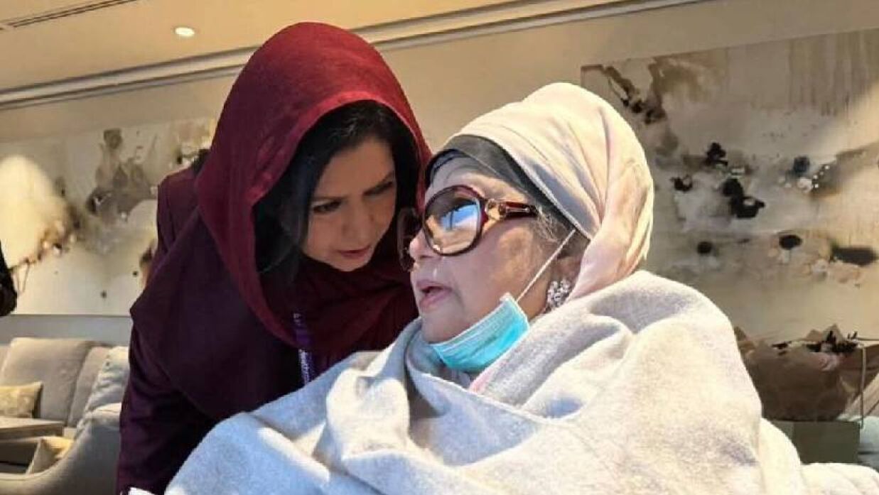 খালেদা জিয়ার সঙ্গে ডা. জোবায়দা রহমান