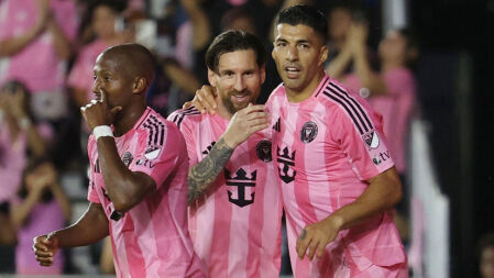 মেসি-সুয়ারেজের নৈপুণ্যে বড় জয় মায়ামির