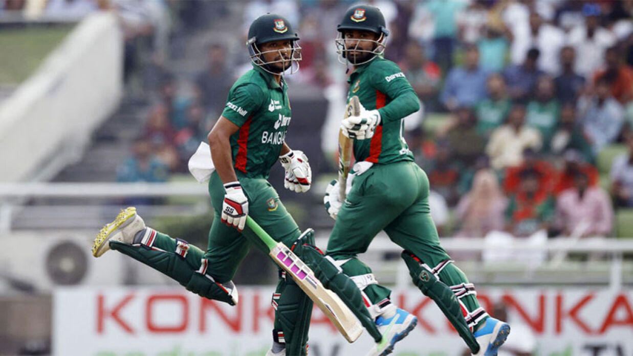 লিটন দাস ও নাজমুল হোসেন শান্ত   